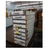 Wooden bins
