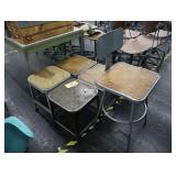 Lot of shop chairs