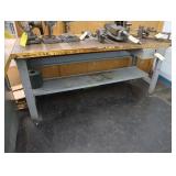 Butcher block 6 ft toolmaker bench