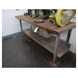 Butcher block 6 ft toolmaker bench