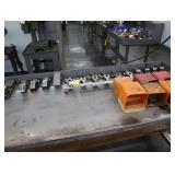 Lot of pneumatic foot pedals