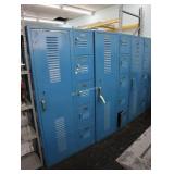 Storage locker setups
