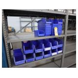 Lot of plastic stack bins