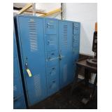 Storage locker setups