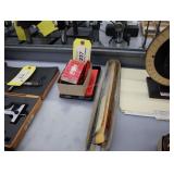 Assorted gauges, feeler, taper, radius