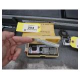 Lot of 4 pin/universal micrometers in cases