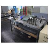 Lot of 2 hand operated winding machines with