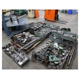 Lot of scrap metal, tool steel, etc