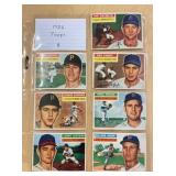 1956 TOPPS BASEBALL CARDS  LOT B