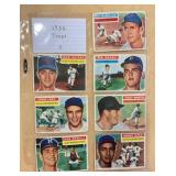 1956 TOPPS BASEBALL CARDS  LOT C