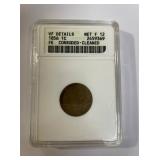 1856 FLYING EAGLE CENT ANACS F-12