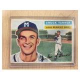 1956 TOPPS CHUCK TANNER CARD