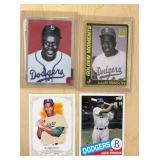 4 MODERN JACKIE ROBINSON CARDS