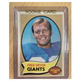 1970 FRED DRYER ROOKIE CARD