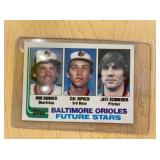 1982 TOPPS CAL RIPKEN JR CARD