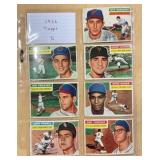 1956 TOPPS BASEBALL CARDS  LOT D