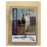1999 FLEER SI HANK BAUER AUTOGRAPH CARD