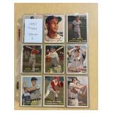1957 TOPPS SERIES 1 BASEBALL CARDS