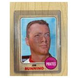 1968 TOPPS JIM BUNNING CARD