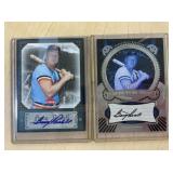 2 BOOG POWELL AUTOGRAPH CARDS