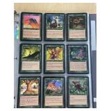 BINDER OF MAGIC THE GATHERING CARDS