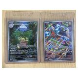 2 POKEMON CARDS ROTOM EXEGGUTOR