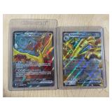 2 POKEMON EX CARDS SILVER