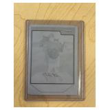 2007 BOWMAN CHROME VAN EVERY PRINTING PLATE