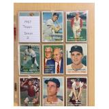 1957 TOPPS SERIES 2 BASEBALL CARDS