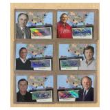 6 2008 BOWMAN SCOUTING REPORT AUTOGRAPH CARDS