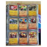 BINDER OF POKEMON CARDS
