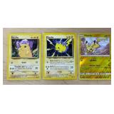 LOT OF PIKACHU CARDS