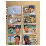 1956 TOPPS BASEBALL CARDS  LOT A