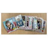 LOT OF VINTAGE FOOTBALL CARDS