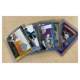 10 MLB JERSEY SWATCH CARDS