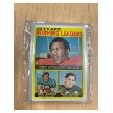 9 1972 FOOTBALL STAR CARDS