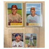 2 1950 AND 2 1952 BOWMAN CARDS