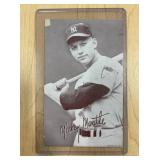 MICKEY MANTLE EXHIBIT CARD