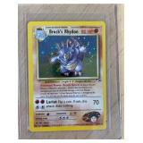 POKEMON BROCK'S RHYDON HOLO