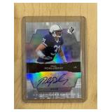 2007 UPPER DECK PSU PAUL POSLUSZNY AUTOGRAPH CARD