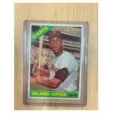 1966 TOPPS ORLANDO CEPADA CARD