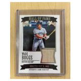 2005 TOPPS WADE BOGGS GAME USED BAT CARD