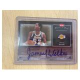 2005-06 JAMAAL WILKES AUTOGRAPH CARD