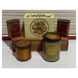 Canova Spice Cans, Derby Peanut Butter, C,W, P
