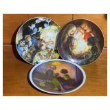3 Collector Plates (Incl. Norman Rockwell)