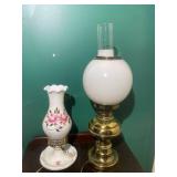 Floral & Brass Lamps