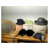 Ladies Hat Collection & Hat Boxes