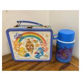 Metal Care Bear Lunchbox & Thermos