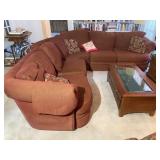 Sectional Couch w/Recliners