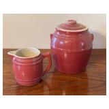 Vintage Cookie Jar & Pitcher